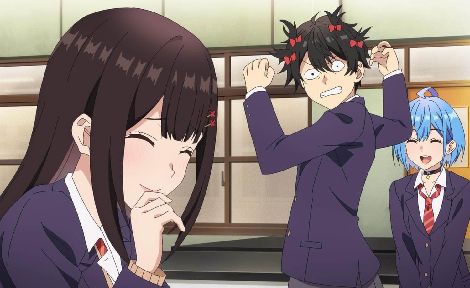 ニリンソウと月下美人
