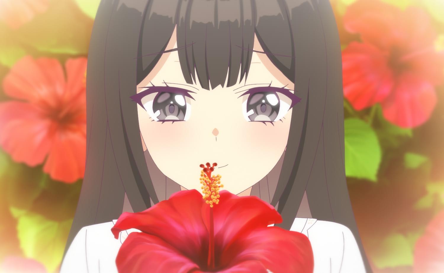 ハイビスカスの髪飾り